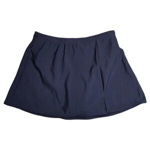 Y2K Black Stretchy Swimsuit Swim Skirt